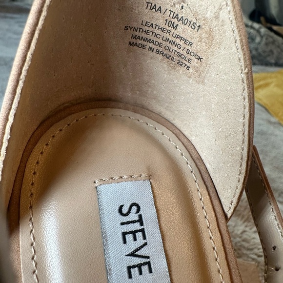 Steve Madden Tiaa Camel Heels, Size 10 NWB - Picture 9 of 14